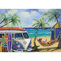 Blue Opal - Jenny Sanders Hippy Van Puzzle 1000pc