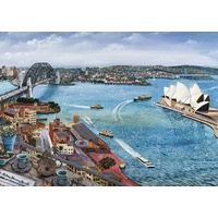 Blue Opal - Tea & Papers Puzzle 1000pc