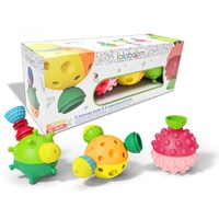 Lalaboom - 3 Sensory Balls with 6 Educational Beads