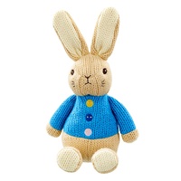 Peter Rabbit - Peter Made with Love Knitted Plush