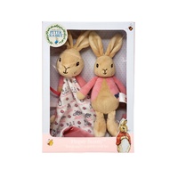 Peter Rabbit - Flopsy Bunny Rattle & Comfort Blanket Gift Set