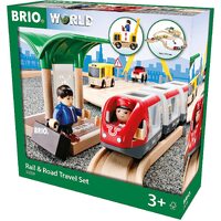 BRIO - Rail & Road Travel Set (33 pieces)