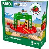 BRIO - Turntable & Figure