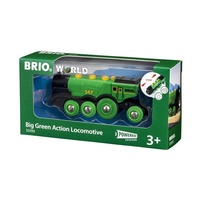 BRIO - Big Green Action Locomotive