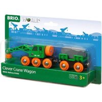BRIO - Clever Crane Wagon