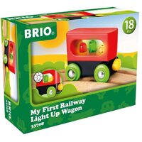 BRIO - My First Railway Light up Wagon