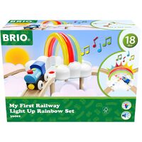 BRIO - My First Railway Light Up Rainbow Set