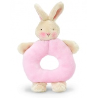 Bunnies by the Bay - Bunny Ring Rattle Pink