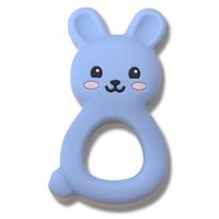 Jellystone Designs - Jellies Bunny Teether - Soft Blue