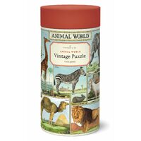 Cavallini - Animal World Puzzle 1000pc