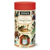 Cavallini - Vintage Dogs Puzzle 1000pc