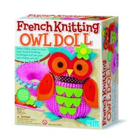 4M - French Knitting Owl Doll