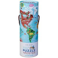 Crocodile Creek - World Cities Puzzle + Poster 200pc