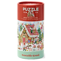 Crocodile Creek - Gingerbread House Puzzle 100pc