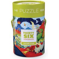 Crocodile Creek - Thirty-Six Dinosaurs Puzzle 100pc