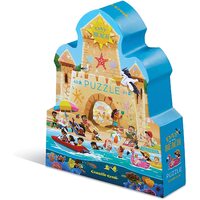 Crocodile Creek - Day at the Museum - Beach Puzzle 48pc