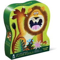 Crocodile Creek - Very Wild Animals Floor Puzzle 36pc