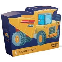 Crocodile Creek - Construction Zone Floor Puzzle 36pc