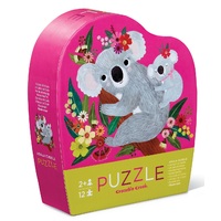 Crocodile Creek - Koala Cuddle Mini Puzzle 12pc
