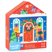 Crocodile Creek - Santa's Workshop Puzzle 50pc