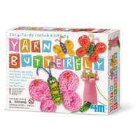 4M - Easy-to-Do French Knitting Yarn Butterfly