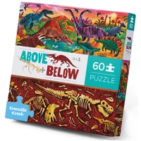 Crocodile Creek - Dinosaurs Above & Below Puzzle 60pc