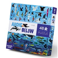 Crocodile Creek - Above & Below - Sea and Sky Puzzle 48pc