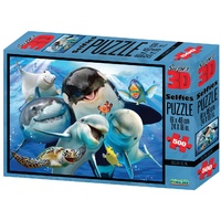 Prime 3D - Ocean Selfies Super 3D Puzzle 500pc