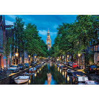 Educa - Amsterdam Canal at Dusk Puzzle 1500pc