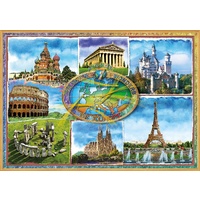 Educa - Seven Wonders of Europe Puzzle 1500pc