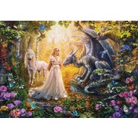 Educa - Dragon, Princess and Unicorn Puzzle 1500pc