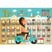 Educa - Drive Your Life Puzzle 500pc