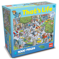 Goliath - That's Life - Village Puzzle 1000pc