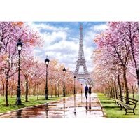 Castorland - Romantic Walk In Paris Puzzle 1000pc