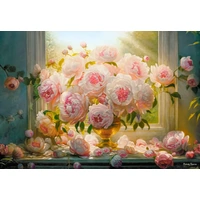 Castorland - Hot Summer Peonies Puzzle 1000pc