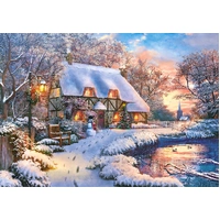 Castorland - Winter Cottage Puzzle 500pc
