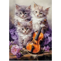 Castorland - Musical Kittens Puzzle 500pc