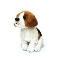 Cuddly Critters - Benny Jnr Sitting Beagle 15cm