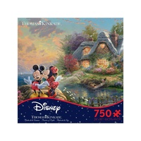 Ceaco - Thomas Kinkade Disney Dreams Collection: Mickey & Minnie Puzzle 750pc