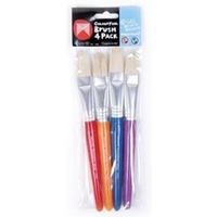 Micador Colourfun Brush Flat (4 pack)