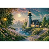 Cherry Pazzi - Moonlight Lighthouse Puzzle 500pc