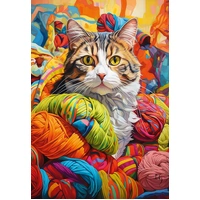 Cherry Pazzi - Feline Whimsy Puzzle 500pc