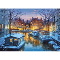 Cherry Pazzi - Amsterdam at Night Puzzle 1000pc