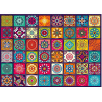 Cherry Pazzi - Ornamental Squares Puzzle 1000pc