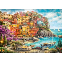 Cherry Pazzi - A Beautiful Day at Cinque Terre Puzzle 2000pc