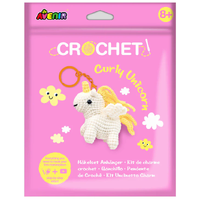 Avenir - Crochet Keychain - Unicorn