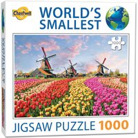 Cheatwell - World's Smallest Puzzle - Dutch Windmills 1000pc