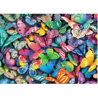 Cheatwell - Butterflies Double-Trouble Puzzle 500pc