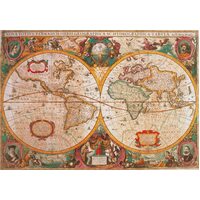 Clementoni - Old Map Puzzle 1000pc