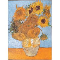 Clementoni - Van Gogh, Sun Flowers Puzzle 1000pc